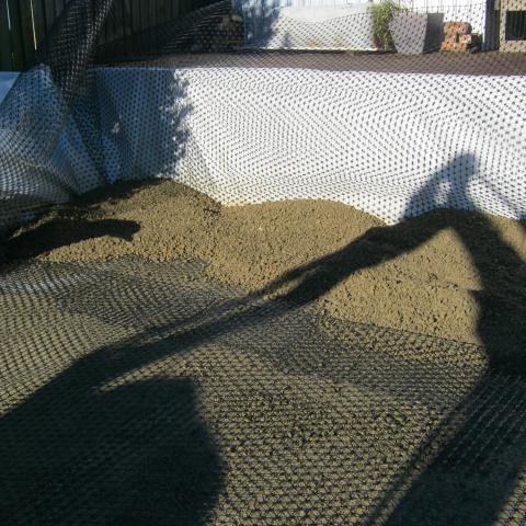 excavation compacted hardfill
