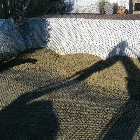 excavation compacted hardfill
